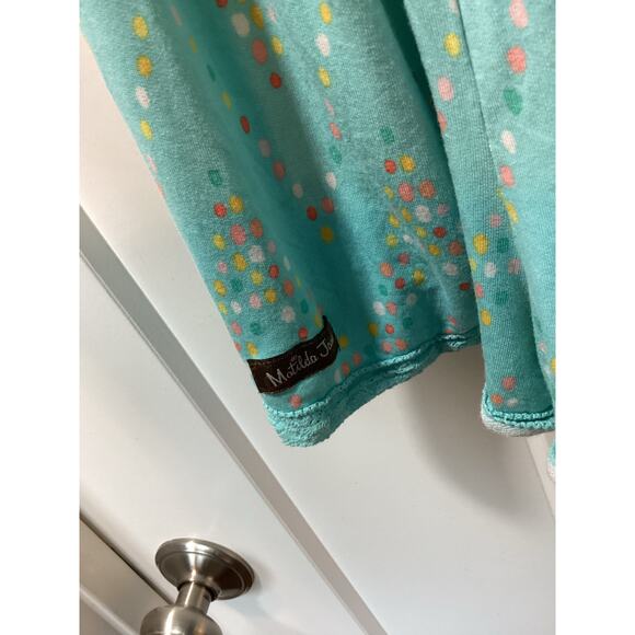 Matilda Jane Girls Dream Chasers Confetti Print Party Romper Green Size 6 - Picture 7 of 11